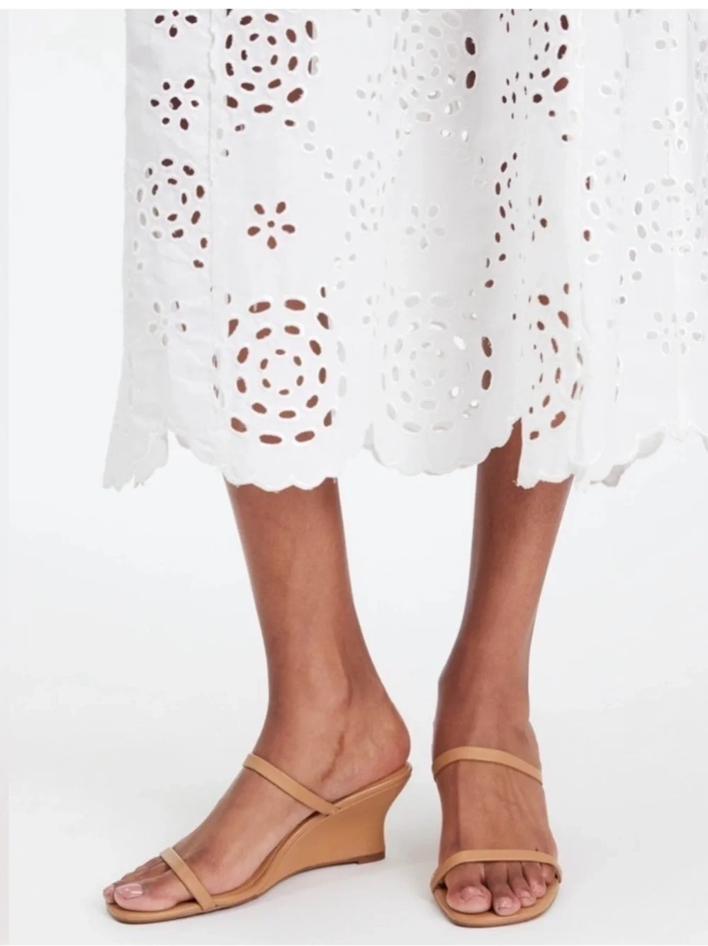 Madewell The Kimmy Wedge Camel Sandal